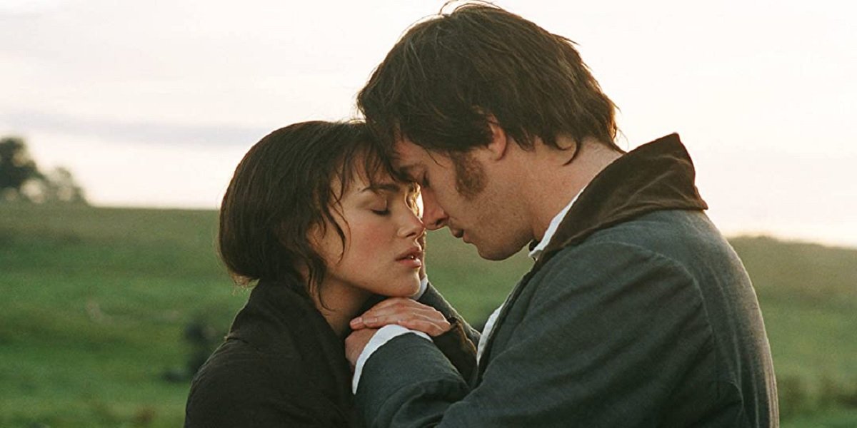 Keira Knightley and Matthew Macfadyen in Pride and Prejudice