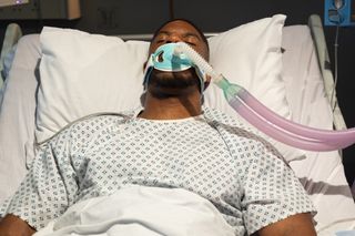 Saul Reeves is in a critical condition after being stabbed in Hollyoaks. 