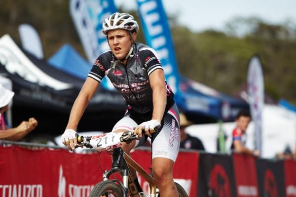 Billy Sewel finshes a galant second, in the U19 Mens SCC.