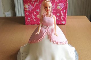 Crinoline lady cake - The Great British Bake Off
