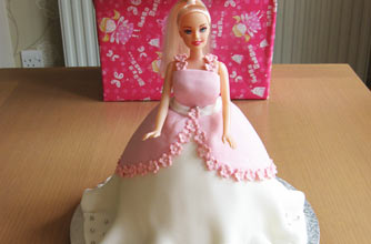 Barbie Birthday Cake - CakeCentral.com
