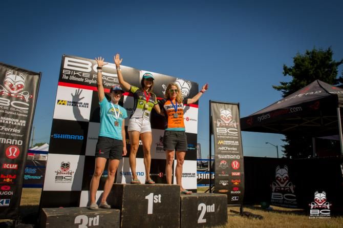 Sonya Looney attacked early and brought home a stage win.
