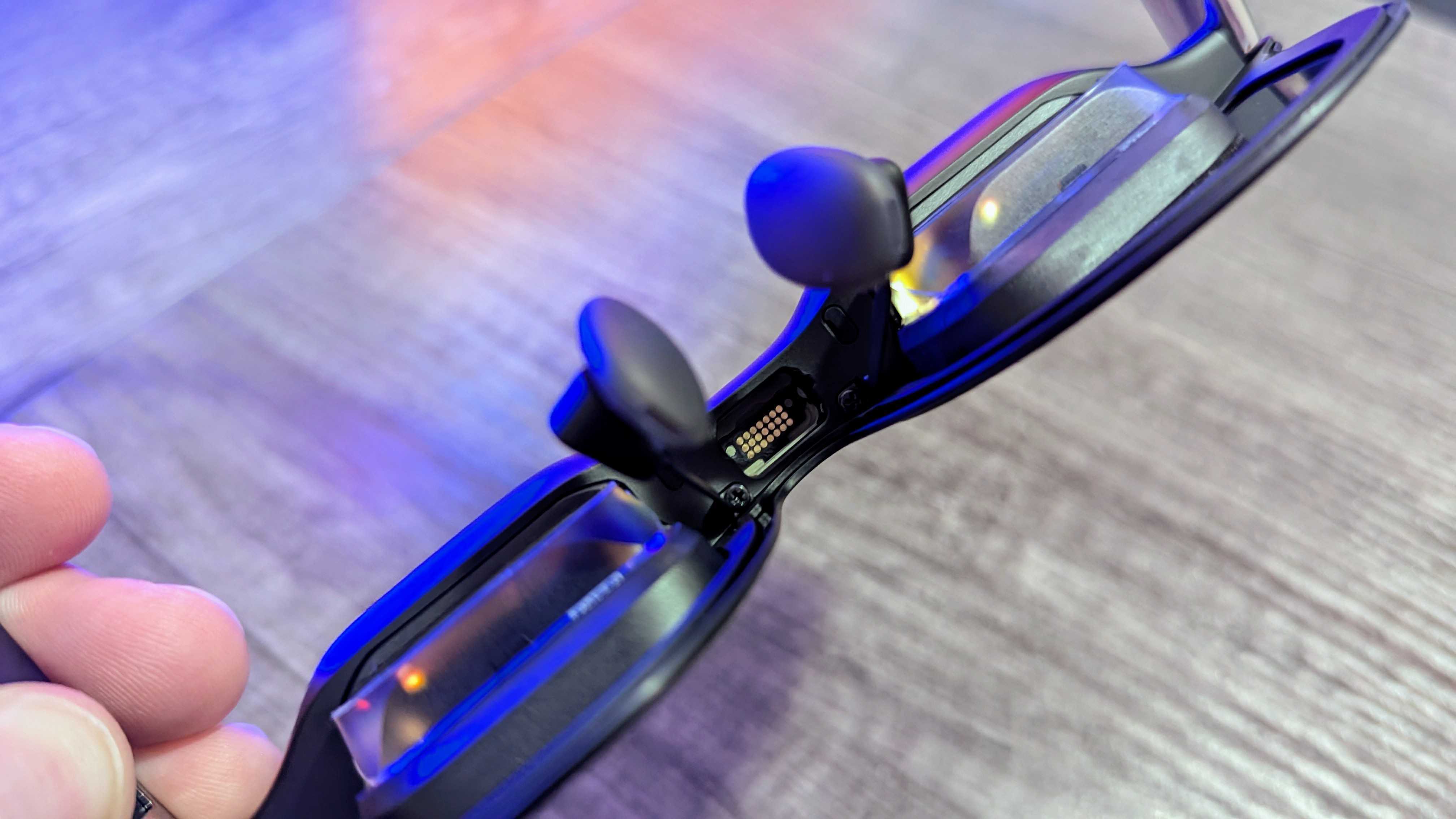 Image of the XREAL One Pro AR glasses.