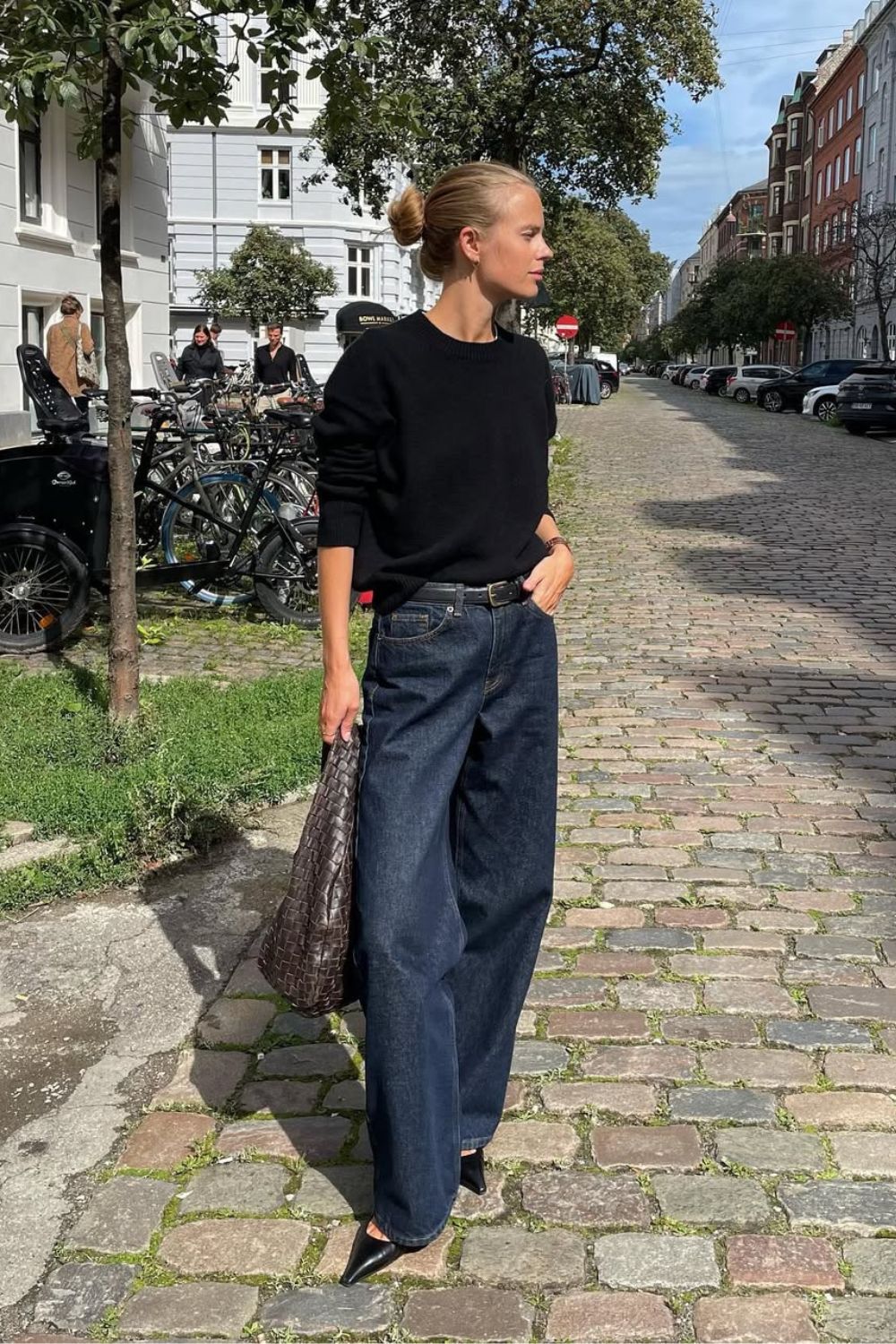 @claradyrhauge Black Jumper With Jeans Outfit