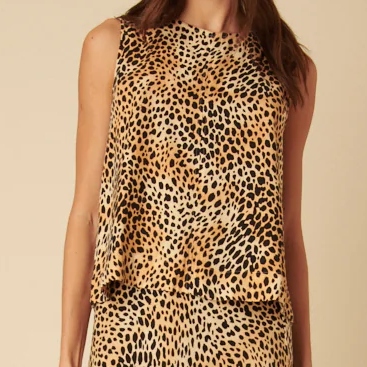Nobody's Child Leopard Print Top