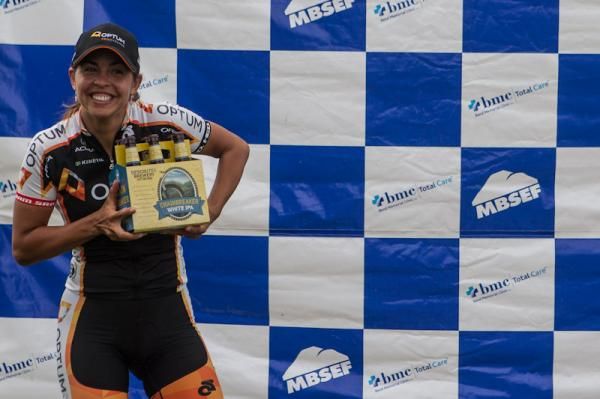 Carmen Small (Optum) was happy with her third place on the today's podium.