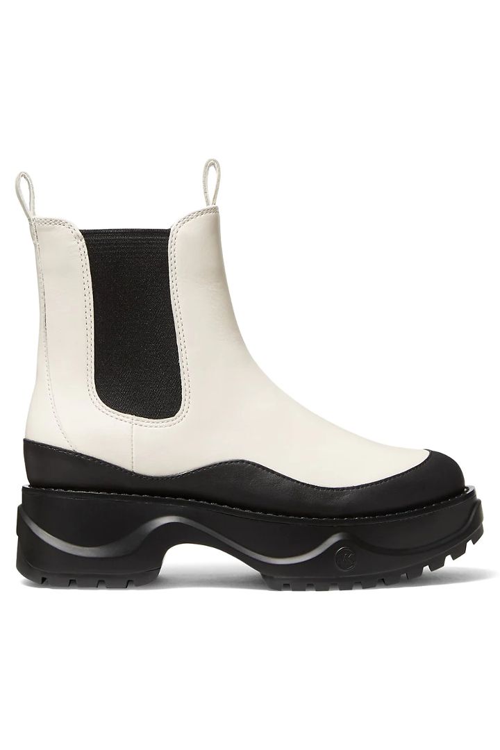 Michael Michael Kors Dupree Leather Platform Booties