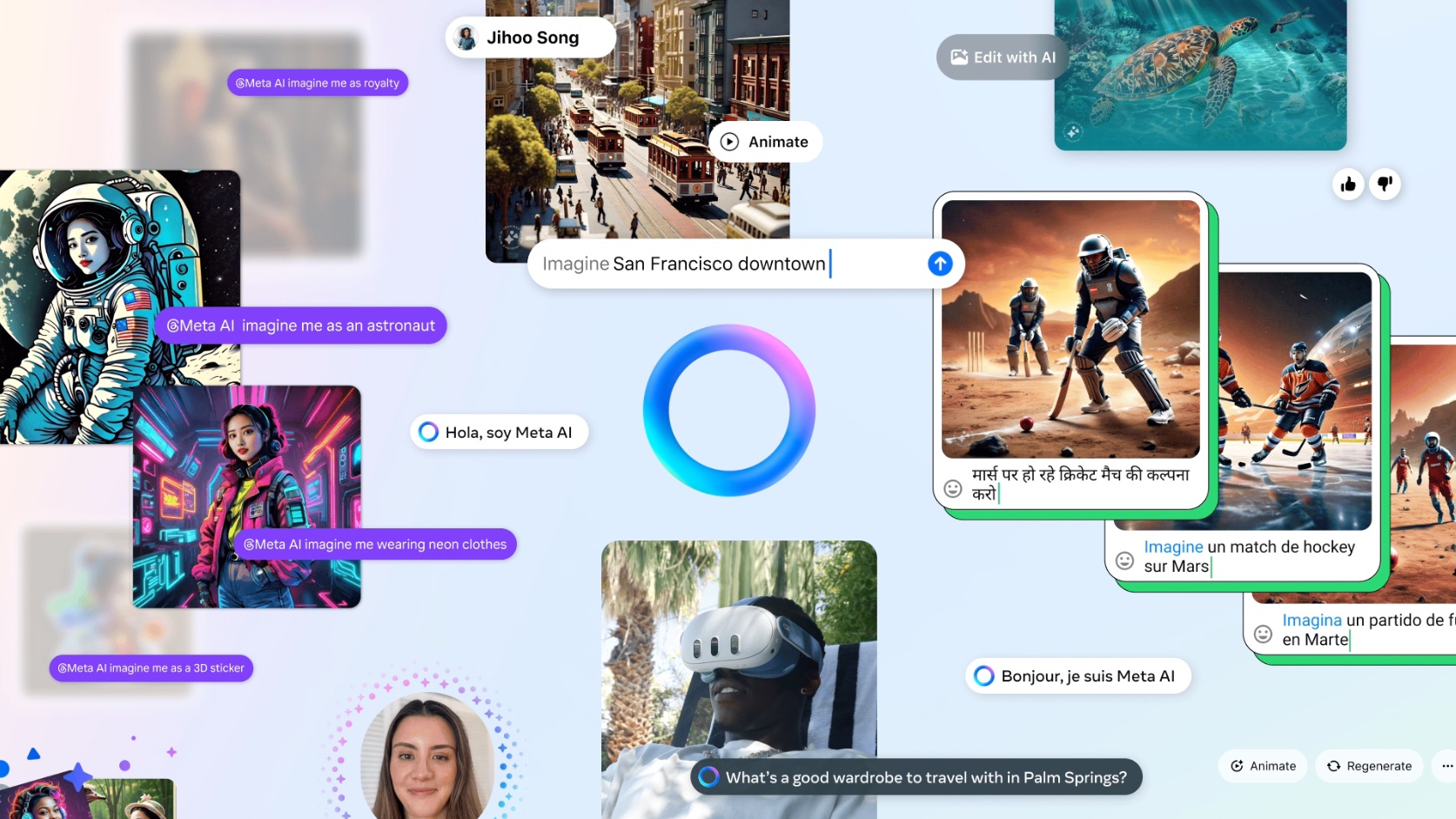 Meta's 'Imagine Me' AI lets users reinvent themselves across all apps