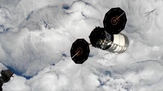 The uncrewed Northrop Grumman Cygnus NG-14 cargo ship S.S. Kalpana Chawla departed from the International Space Station on Jan. 6, 2020 to end a 93-day resupply mission.