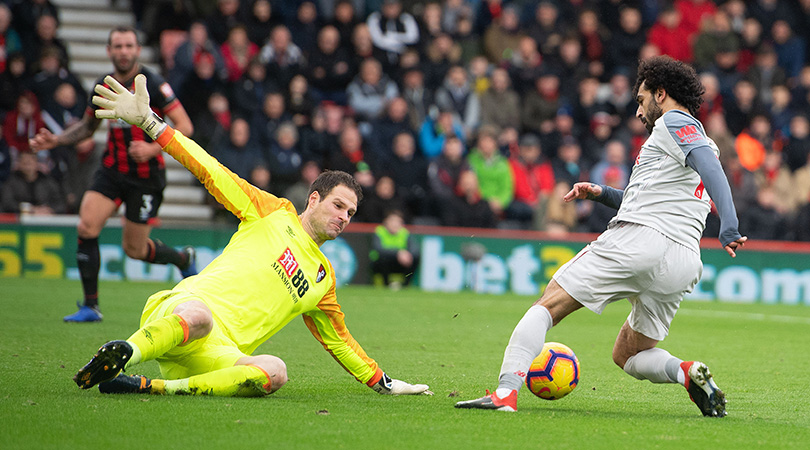 Mo Salah Bournemouth 