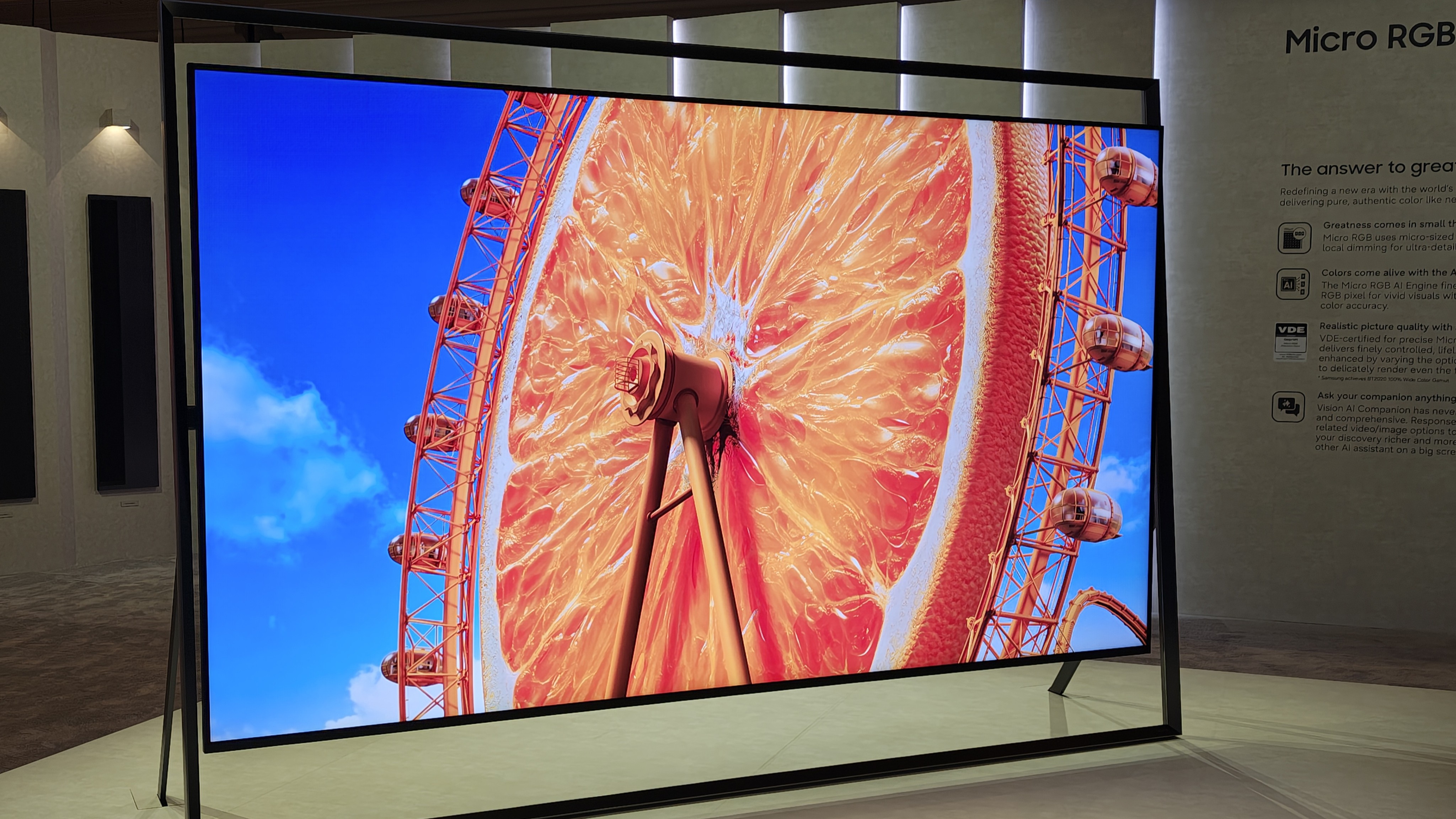 Samsung Micro RGB TV