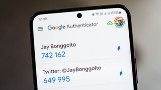 Google Authenticator one-time codes