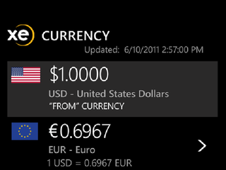 XE Currency
