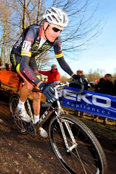 Ryan Trebon (LTS-Felt) in action in Li&eacute;vin.