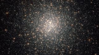 a dense field of stars