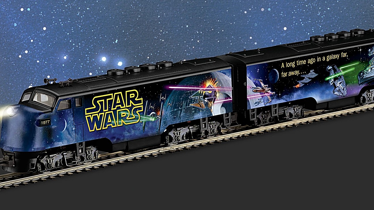Star Wars train set