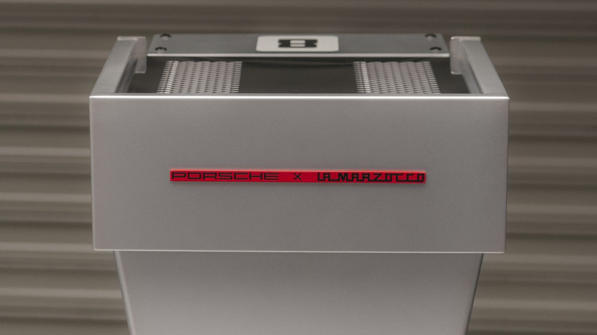 Limited edition Porsche / La Marzocco espresso machine