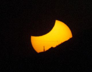 Eclipse from Westwing Mountain