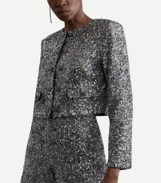 Image of sequin jacket