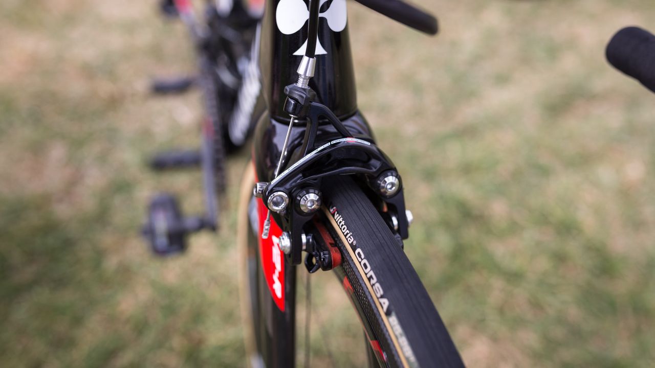 A look at the direct mount front brake