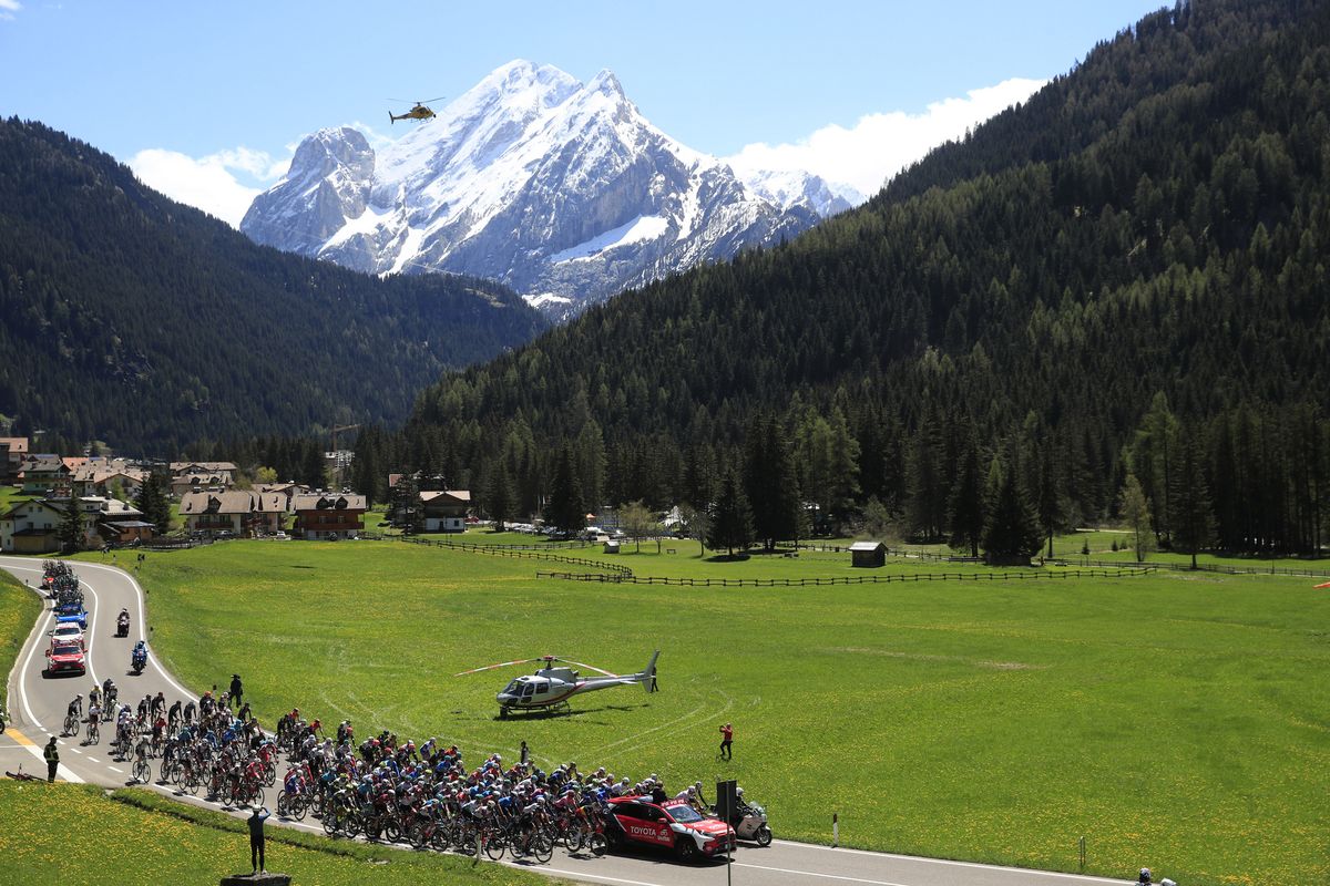 Giro d'Italia 2021 - 104th Edition - 17th stage Canazei - Sega di Ala 193 km - 26/05/2021 - Scenery - Dolomiti - photo Luca Bettini/BettiniPhoto&Acirc;&copy;2021