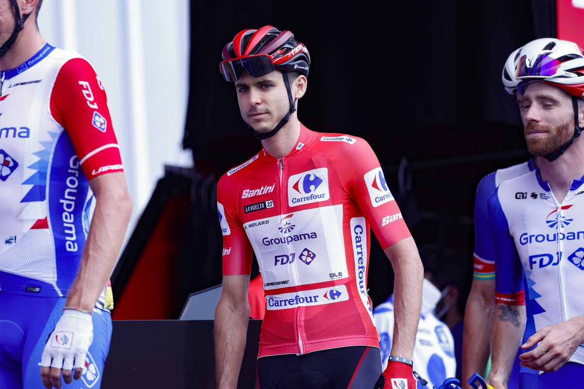 Vuelta Espana 2022 - 77th edition - 6th stage - Bilbao - Pico Jano 181,2 km - 25/08/2022 - Rudy Molard (FRA - Groupama - FDJ) - photo Rafa Gomez/SprintCyclingAgency&Acirc;&copy;2022
