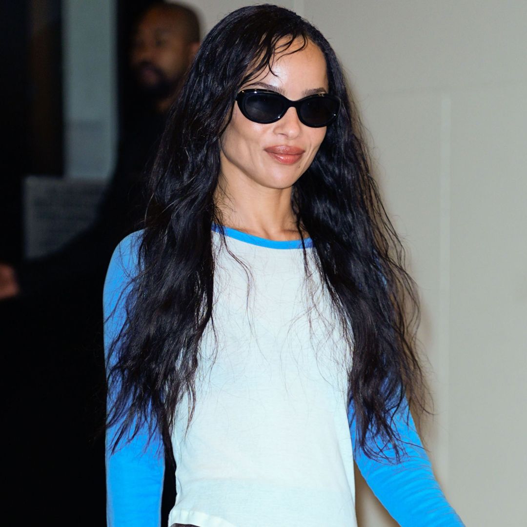 Zo&euml; Kravitz was spotted in Berlin wearing Nike Cortez sneakers with Harry Styles