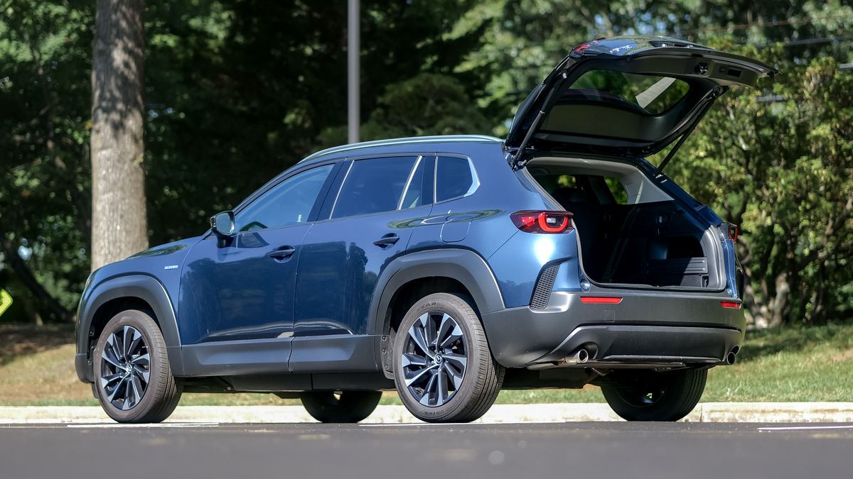 2025 Mazda CX-50 Hybrid test drive.