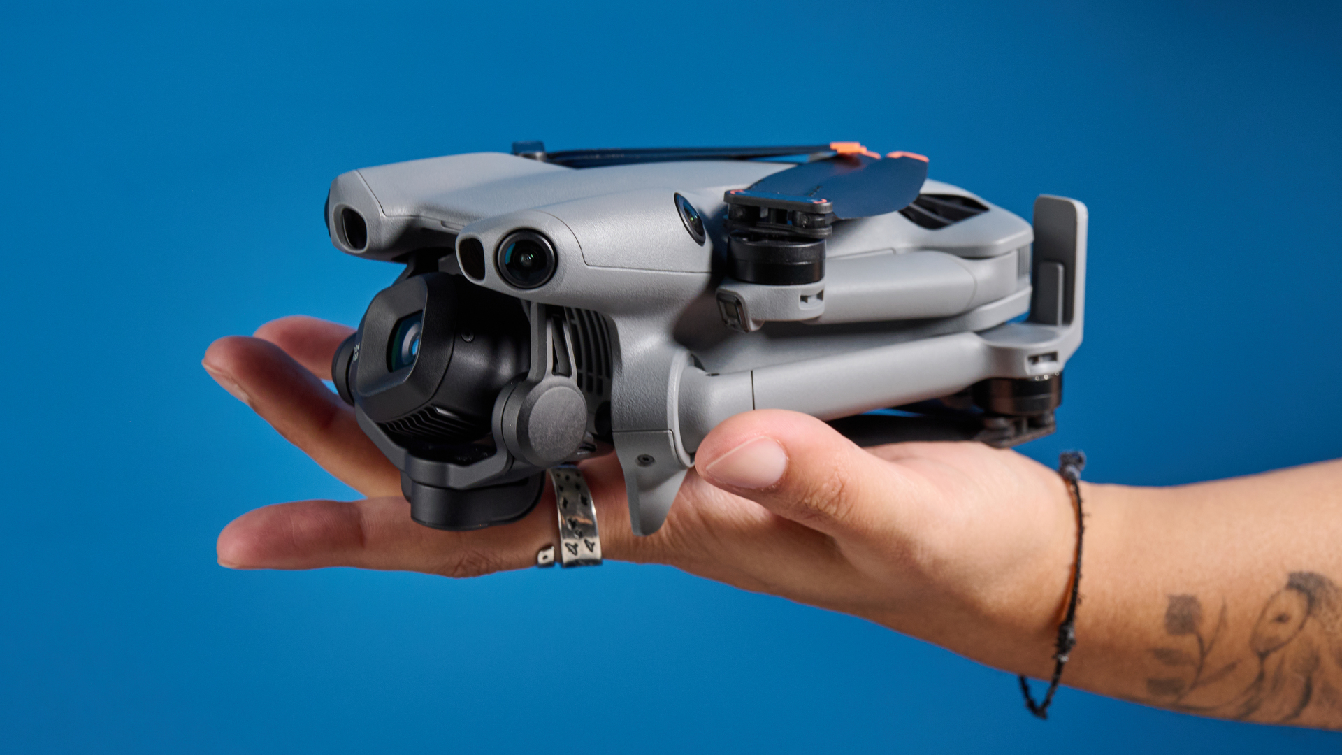 A DJI Mini 5 Pro drone