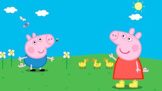 Peppa Pig and George Pig