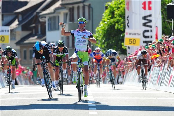 That's four wins for Sagan at the Tour de Suisse