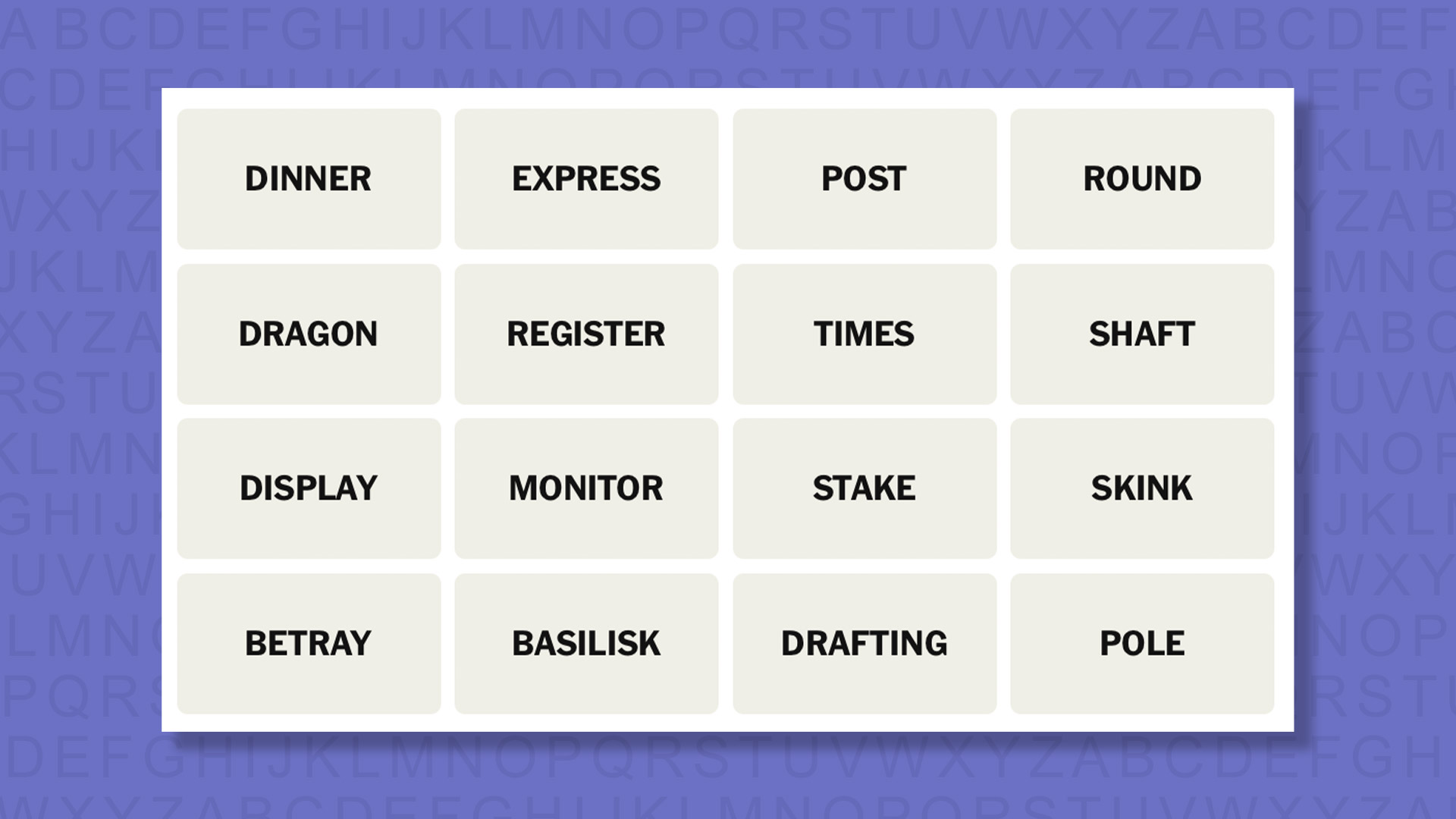 NYT Connections hints for game 1091 on a purple background