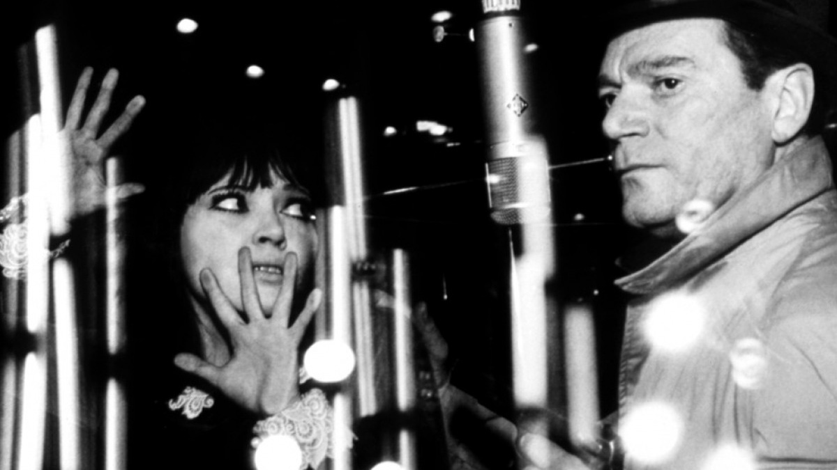 The French New Wave sci-fi film Alphaville