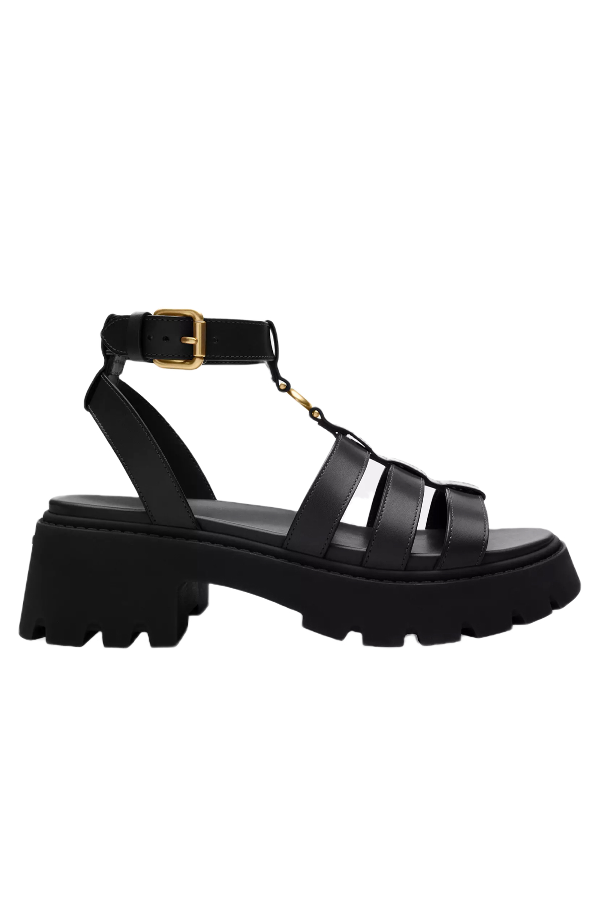 Coach Sculpted C Platform Fisherman Sandal