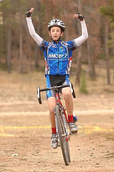 Zack takes the honors in the 10-12 race.