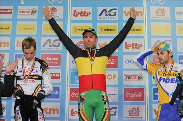 The new Belgian champion, Sven Nys