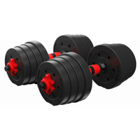 66LB Dumbbell Weight Set&nbsp;| was $249.99 | now $147.70 at Walmart
Save $103 on this stylish black-and-red spinlock dumbbell set. It's adaptable, acting as individual dumbbells or linking them together to form a single barbell. Your hand weights can be as light as 2.5kg (5.5lbs) each, or you can load them up for a serious strength workout.