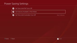 Ps4 Standby Mode Disable