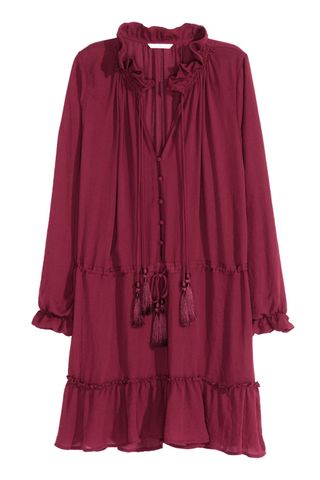  Frilled dress, £29.99, H&M