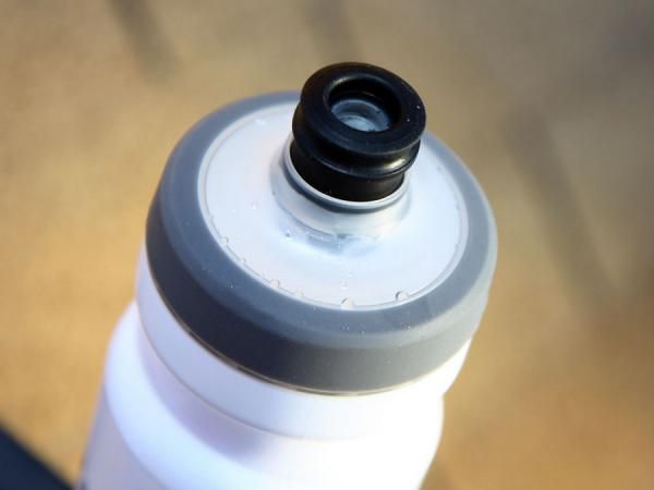 The clever WaterGate top uses a one-way valve so you don't have to open and close it every time you take a drink, plus it's sealable for when you have to toss it in your gear bag.