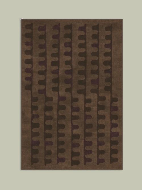 Veza Bronze & Plum Flatwoven Rug