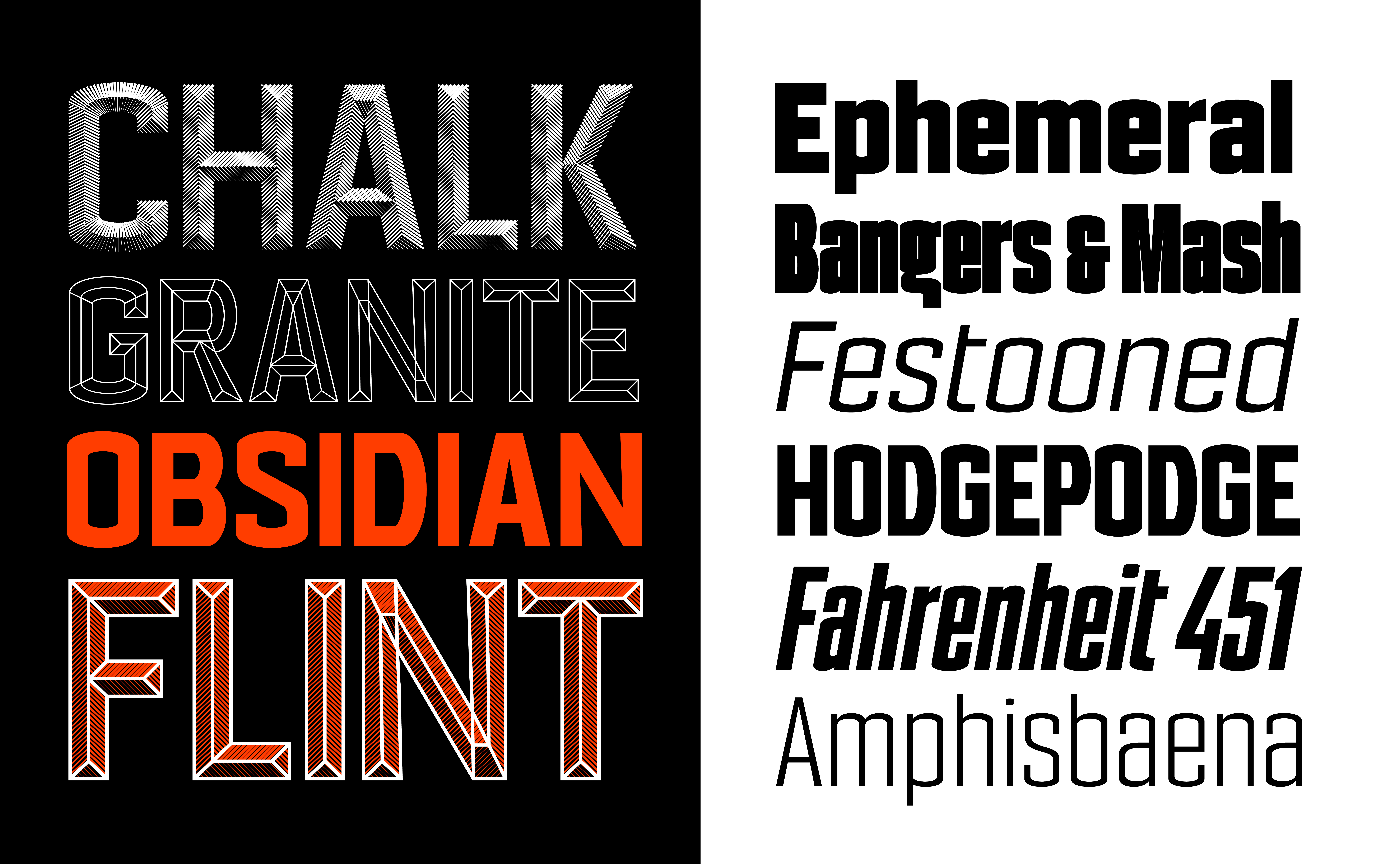 typography created by Josse Pickard