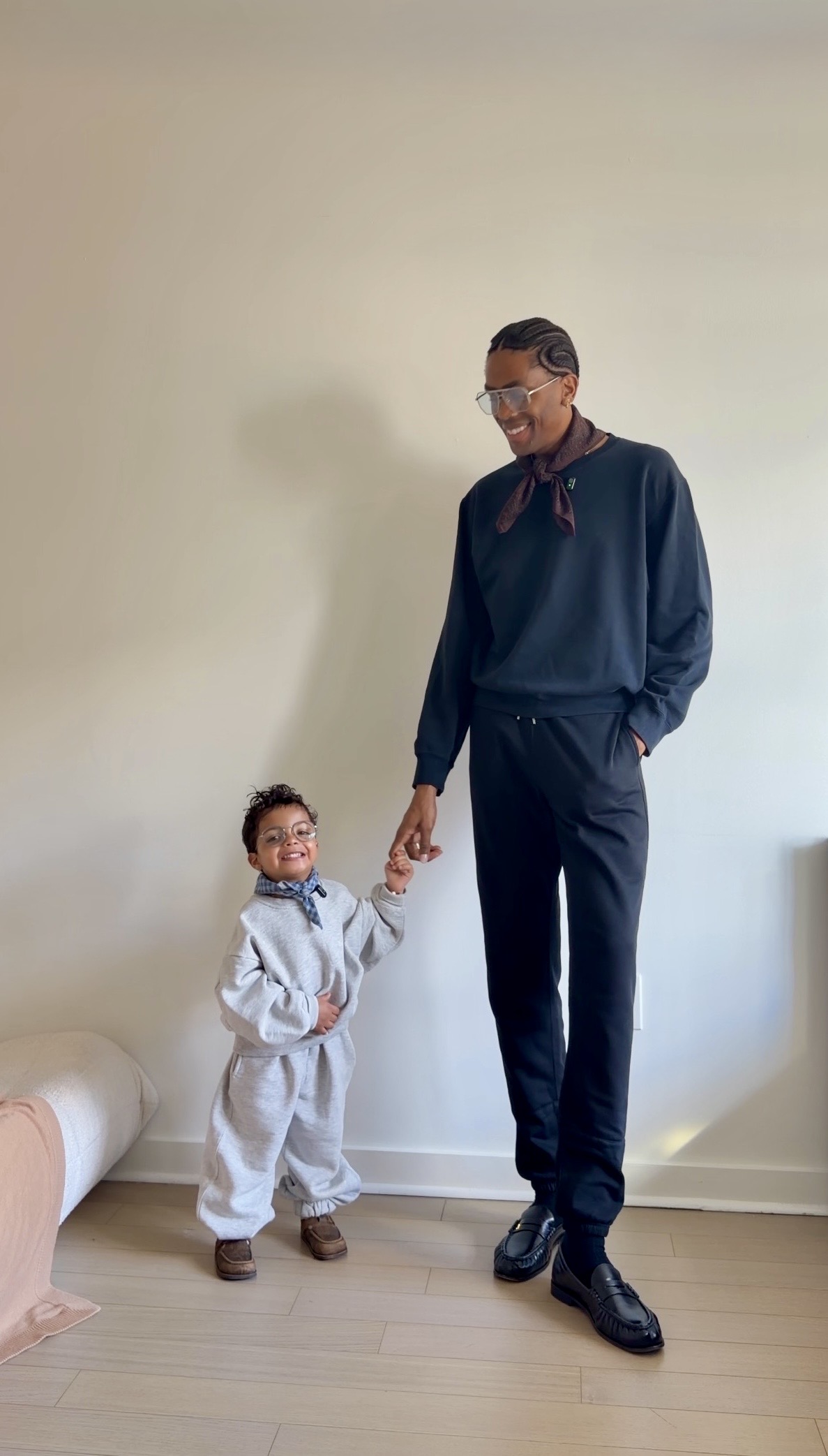 Darren Graham wearing men&#039;s fashion wardrobe staples.