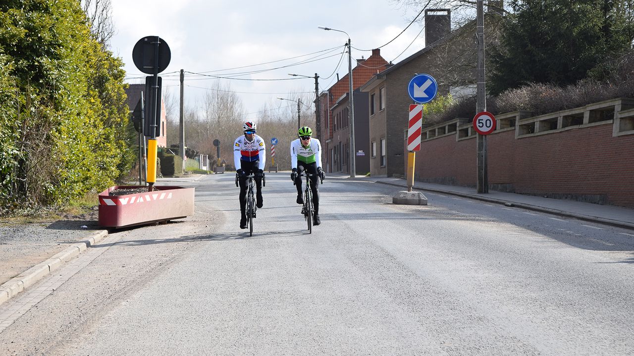 Coming back towards Kortrijk