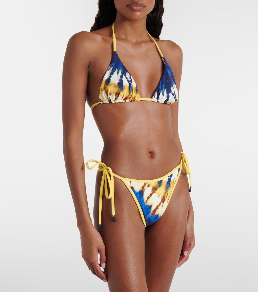alemais, Martine printed bikini top