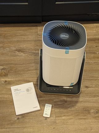 Coway Airmega Aim Air Purifier with manual and remote control