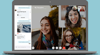 Skype video chat