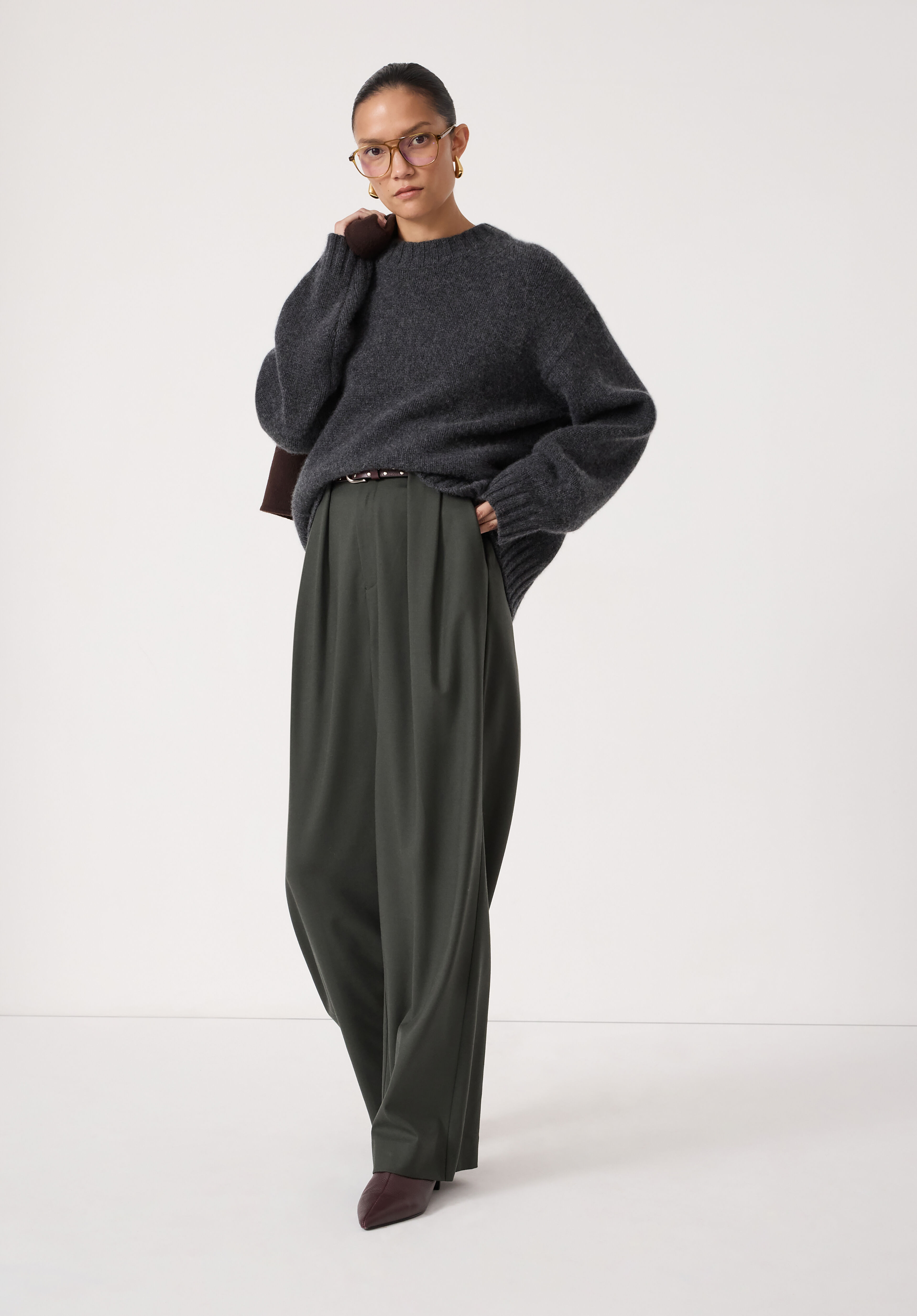 Adena Wide Leg Trouser
