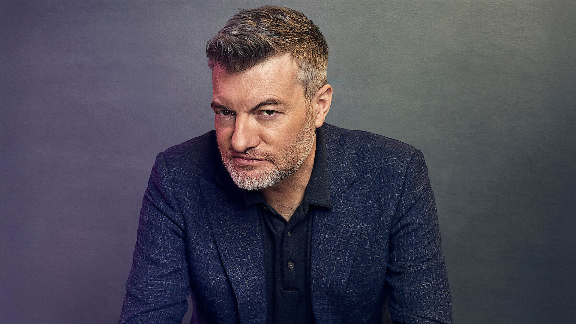 A photo of Charlie Brooker.