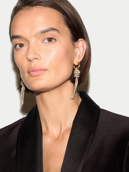 Sparkle Cord Earring | Gold